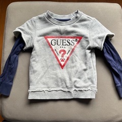 上下セット　赤ちゃん本舗80　guess　90の画像