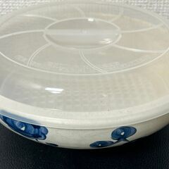 【未使用】　レンジ食器　蒸し器　　【j241】の画像