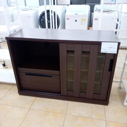 ★ジモティ割あり★ NITORI ミドルレンジボード ダークブラウン H83.5×D45.5×W120.5 クリーニング済み OJ7749