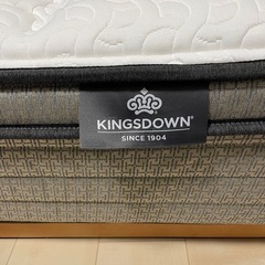 【美品】マットレス キングスダウン レガリア ロイヤルティPO シングル REGALIA（レガリア）マットレス「ロイヤルティ PO FR」厚さ33cm