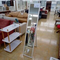 ★ジモティ割あり★  ミラー 白 H144×D56×W30 クリ...