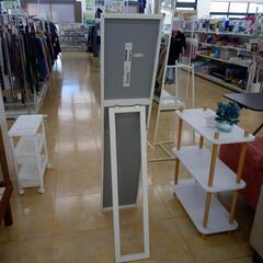 ★ジモティ割あり★  ミラー 白 H144×D56×W30 クリーニング済み OJ7746の画像