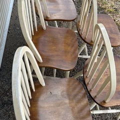 25日まで！カウントリー風　5脚　セットの画像