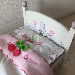 USAMOMO 人形　ベットの画像