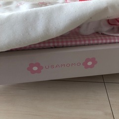 USAMOMO 人形　ベットの画像