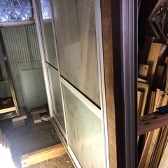 アルミサッシ　吐き出しタイプ　