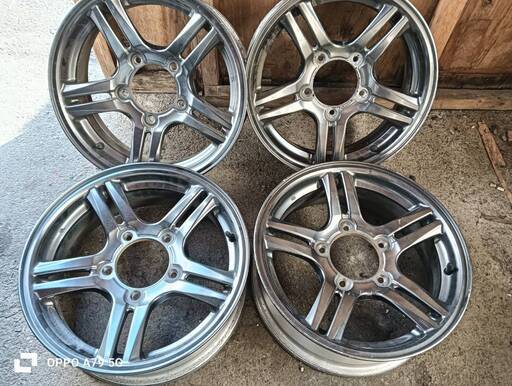 決まりました　ジムニー　純正ホイール　現状