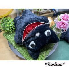 ★★里親募集中★超デカ黒猫ヤローのポーチ★★