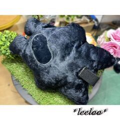 ★★里親募集中★超デカ黒猫ヤローのポーチ★★の画像