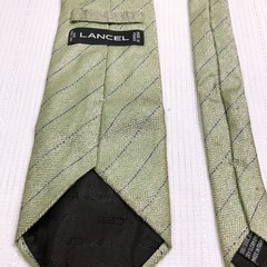  ネクタイ 中古 美品 シンプル 柄物ナロータイレギュラータイL...