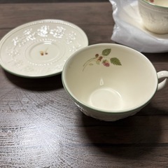 ウェッジウッド　ティーカップ2セット　の画像