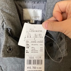 新品　any FAM ダウンジャケット　レディースの画像