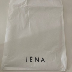 IENA ショップ袋　ホワイトの画像