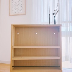 無印良品・廃盤 隙間棚 奥行14cmシェルフの画像