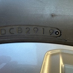 雪用　ガリ傷無し　ランドクルーザープラド 150系用 純正ホイール DM-V3ブリヂストン スタッドレスタイヤの画像