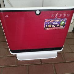 2014年製、人感センサー付きセラミックヒーター。