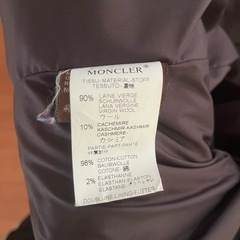 MONCLERメンズコートの画像