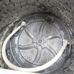 洗濯機 6.0kg 2021年製 NITORI NTR60 ホワイト系 全自動 家電 6kg ニトリ 苫小牧西店の画像