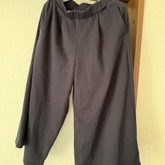 【75】Honeys 裏起毛ワイドパンツ