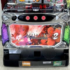北海道 千歳市/恵庭市 オーイズミ ひぐらしのなく頃に祭2 パチスロ スロット 実機 6号機 コイン不要機 ボリューム調整 家庭用電源 データカウンターの画像