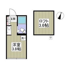 ✨敷金・礼金・仲介手数料ゼロ✨フリーレント1ヶ月！ ロフト付き！