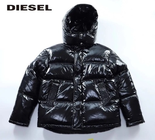 最後の１点★半額以下セール★【限定１点のみ】DIESEL ダウンジャケット ブラック　XXS