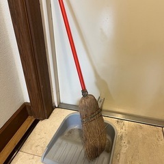 ちりとり　箒セットの画像