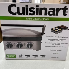 【値下げしました】Cuisinart マルチグルメプレート 