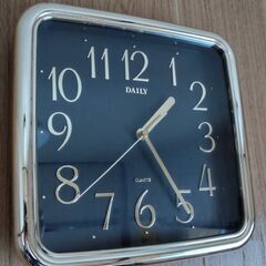 美品  リズム クオーツ掛け時計 DAILY (シチズン/富士計器)　日本製の画像