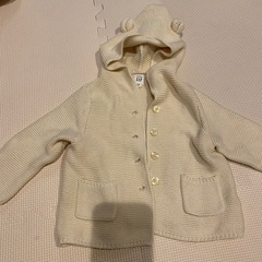 baby gap  クマ耳カーディガン　80cm