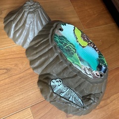 恐竜　火山　おもちゃの画像
