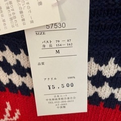 レディースニット　　　　の画像