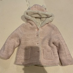 baby gap クマ耳　モコモコアウター　80cm
