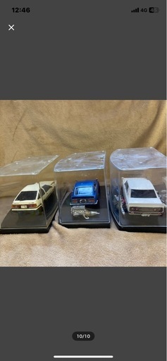 スカイライン GT カローラレビン 86 フェアレディZ S30 フィギュア 完成品 旧車 プラモデル