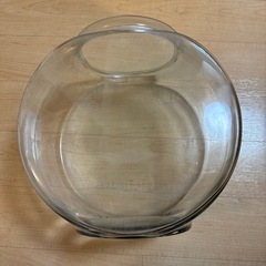 金魚鉢　ガラス製