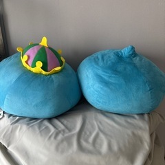 スライム&キングスライム　2個セット　横幅約40cmの画像