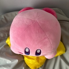 美品　カービィ　ぬいぐるみ　横幅40cmの画像
