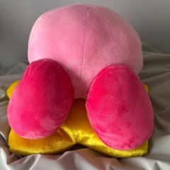 美品　カービィ　ぬいぐるみ　横幅40cmの画像