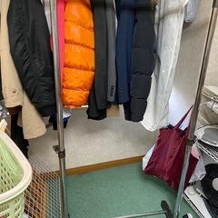 取引先決定　ハンガーラック
