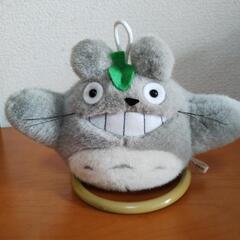 となりのトトロ ぬいぐるみ タオル掛けの画像