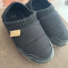ヒラキ　あったか　子供用シューズ　17センチ　スリッポン