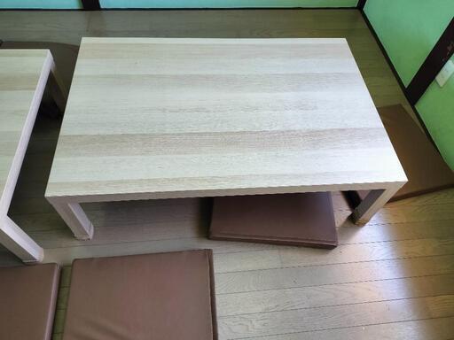 新品未使用！少し大きめのテーブル。