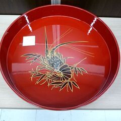 桶 寿司桶 すし桶 合成漆器 ウレタン塗装 ユリア樹脂 直径 約45cm 中古 苫小牧西店の画像