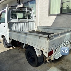 スバル　サンバートラック　5速　4wd 車検1年付き　格安　ジャンク　訳ありの画像
