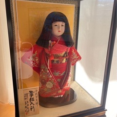 市松人形の画像