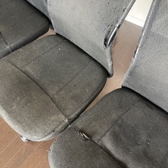 キャスター付きチェア✴︎５脚セットの画像