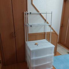 洗濯機用棚の画像