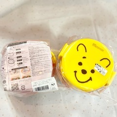 【新品】プーさん丸型ランチボックスの画像