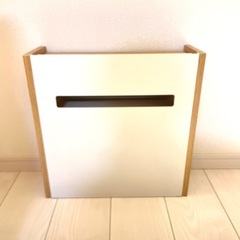 美品　ケーブルボックス　ホワイト　コード収納ボックス　【引き取り限定】