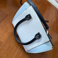 ＆chouette トートバッグ　バイカラーの画像
